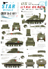 Star Decals 35-C1027 US 70th Tank Battalion on Utah Beach 1/35
